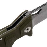 Нож тактический Maserin Artiglio зеленый (420/G10V), изображение 5