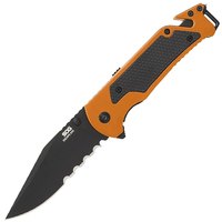 Нож спасателя SOG Escape ATK 2.0 Hi-Viz Orange (SOG 11-52-02-43)