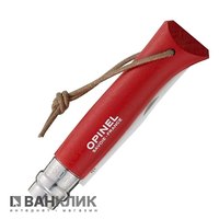 Нож Opinel №8 "Adventurer" красный (001705)