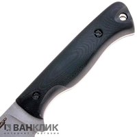 Нож N.C. Custom "Fang" black stonewashed