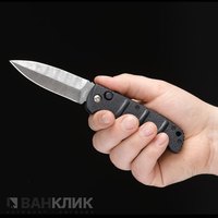 Нож Boker Plus AKS-74 Auto Damascus 01KALS75DAM