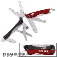 Мультитул Gerber  Dime MicroTool Red 31-003622