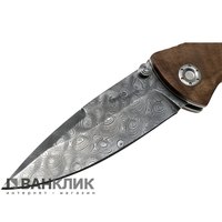 Нож Boker Tirpitz-Damascus Wood 110192DAM