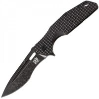 Нож туристический SKIF Defender II BSW black 423SEB, Цвет : Black, Материал рукояти: Стеклотекстолит (G10)