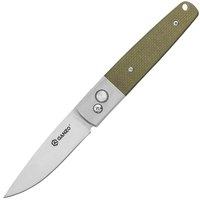 Карманный нож Ganzo G7211 зеленый G7211-GR, Покрытие клинка: Satin, Цвет : Зелёный
