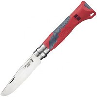 Нож туристическиий Opinel №7 Outdoor Junior красный (001897), Цвет : Красный