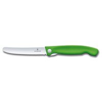 Кухонный нож Victorinox SwissClassic Foldable Paring зеленый 6.7836.F4B, Цвет : Зелёный, изображение 2