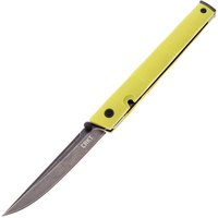 Джентльменский нож CRKT CEO bamboo 7096YGK, Цвет : Жёлтый