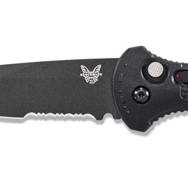 Кишеньковий ніж Benchmade Claymore Auto 9070SBK, Колір: Чорний, Марка сталі: CPM-D2, Матеріал рукояті: Grivory, зображення 6