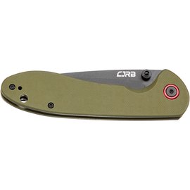 Кишеньковий ніж CJRB Feldspar Black Blade green (J1912-BGNF), Колір: Зелений, зображення 3