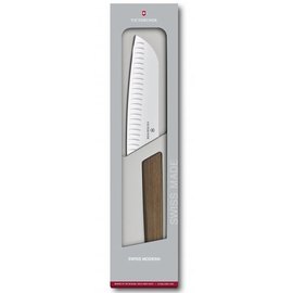 Нож кухонный Victorinox Swiss Modern Santoku 17см 6.9050.17KG, изображение 3