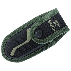 Ніж Buck Folding Pursuit Large 659GRS, Колір: Чорний/Зелений, Марка сталі: 420HC, Матеріал рукояті: Versaflex, зображення 3