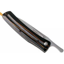 Ніж Mcusta Friction Folder, Wood yellow/black MC-0192C, зображення 4