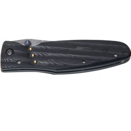 Нож Mcusta Sengoku Oda Nobunaga Damascus MC-0181D, Цвет : Чёрно-серый, Марка стали: VG-10 Damascus, изображение 3
