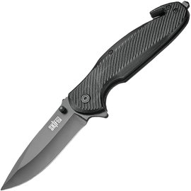 Ніж Skif Plus Birdy black SPCM80B, Колір: Чорний, Марка сталі: 3Cr13MoV, Матеріал рукояті: Алюміній