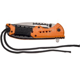 Ніж Skif Plus Roper orange SPK7OR, Колір: Помаранчевий, Марка сталі: 3Cr13MoV, Матеріал рукояті: Пластик, зображення 3