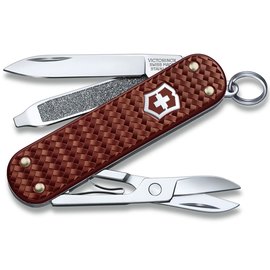 Многофункциональный нож Victorinox Classic SD Precious Alox Hazel Brown 0.6221.4011G, Цвет : Brown