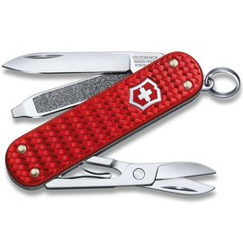 Багатофункціональний ніж Victorinox Classic SD Precious Alox Iconic Red 0.6221.401G, Колір: Red