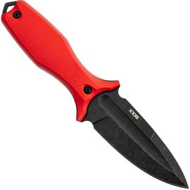 Ніж NC Custom "Grave" G10 bl/red, s/w, Колір: Червоний, Марка сталі: X105, Матеріал рукояті: Склотекстоліт (G10), зображення 2