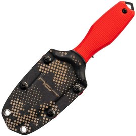 Ніж NC Custom "Grave" G10 bl/red, s/w, Колір: Червоний, Марка сталі: X105, Матеріал рукояті: Склотекстоліт (G10), зображення 6