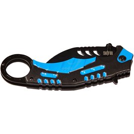 Ніж керамбіт Skif Plus Cockatoo blue SPK2BL, Колір: Синій, Марка сталі: 3Cr13, Матеріал рукояті: Пластик, зображення 3