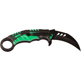 Ніж керамбіт Skif Plus Cockatoo green SPK2G, Колір: Зелений, Марка сталі: 3Cr13, Матеріал рукояті: Пластик, зображення 2