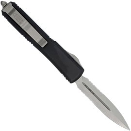 Ніж Microtech Ultratech Double Edge Stonewash DS, напівсеррейтор 122-11, зображення 2