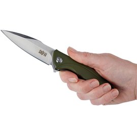 Ніж Skif Plus Varan olive VK-JJ085OL, Колір: Оливковий, Марка сталі: 3Cr13, Матеріал рукояті: Склотекстоліт (G10), зображення 5