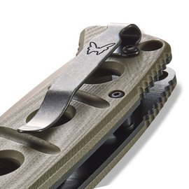 Нож Benchmade Sibert Adamas 275FE-2, Цвет : Бежевый, Материал рукояти: Стеклотекстолит (G10), изображение 3