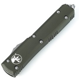 Ніж Microtech Ultratech Double Edge Apocalyptic FS серрейтор od green (122-12APOD), зображення 2