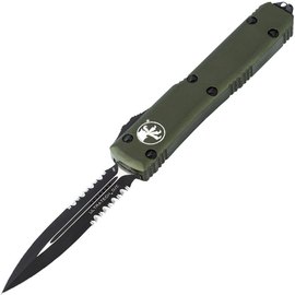 Ніж Microtech Ultratech Double Edge Black Blade od green (122-1OD)