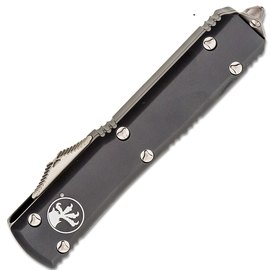 Ніж Microtech Ultratech Drop Point Satin (121-4), Покриття клинка: Satin, Колір: Чорний, зображення 2