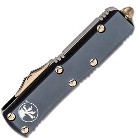 Ніж Microtech UTX-85 Double Edge Bronze 232-13, зображення 4