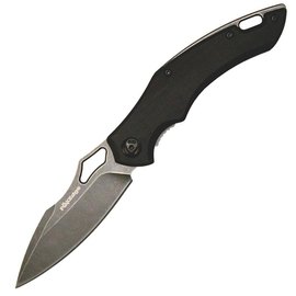 Ніж Fox Sparrow black (FE-034), Колір: Чорний, Марка сталі: 9Cr13, Матеріал рукояті: Алюміній