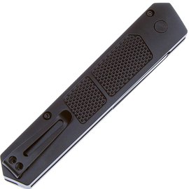 Нож Boker Plus Kwaiken Grip Auto Black 01BO474, Цвет : Чёрный, Марка стали: D2, Материал рукояти: Алюміній, изображение 4