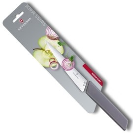 Нож кухонный Victorinox Swiss Modern Kitchen 15см с фиол. ручкой (блистер) 6.9016.1521B, изображение 3