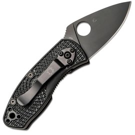 Ніж Spyderco Ambitious Lightweight Black Blade (С148PBBK), зображення 2