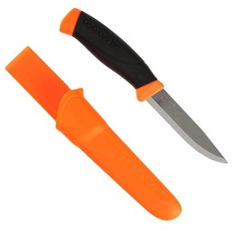 Ніж туристичний Morakniv Companion Orange, stainless steel помаранчевий 11824, зображення 2