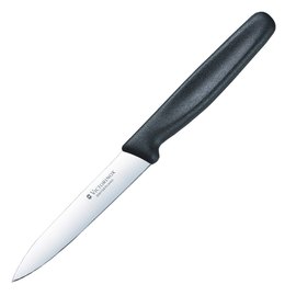 Кухонный нож Victorinox, черный нейлон 5.0703, Цвет : Чёрный, Марка стали: 440А, Материал рукояти: Нейлон