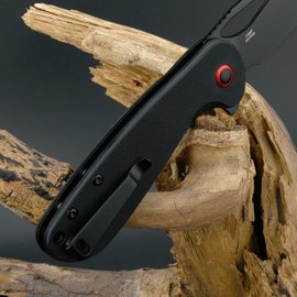 Ніж туристичний CJRB Lago BB Black (J1926-BBK), Колір: Чорний, зображення 4