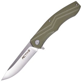 Карманный нож Active Eleven tan (VK-HY009OL), Цвет : Оливковый