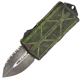 Кишеньковий ніж  Microtech Exocet Double Edge Outbreak FS Signature Series (157-3OBS)