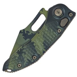 Кишеньковий ніж Microtech Stitch Olive Camo Signature Series (169-3OCS), Колір: Оливковий/Камуфляж, зображення 3