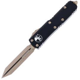Кишеньковий ніж Microtech UTX-85 Spartan Bronze (230-13), Колір: Чорний