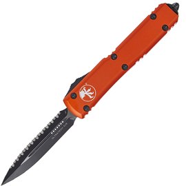 Кишеньковий ніж Microtech Ultratech DE Black Blade FS Orange (122-3OR), Колір: Помаранчевий