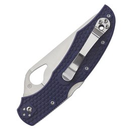 Карманный нож Spyderco Byrd Cara Cara 2 Half Serrated Blue (BY03PSBL2), Цвет : Синий, изображение 2