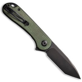 Кишеньковий ніж Civivi Elementum C907T-E, Покриття клинка: Black Stonewashed, Колір: Зелений, зображення 2
