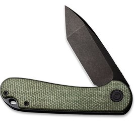 Кишеньковий ніж Civivi Elementum C907T-E, Покриття клинка: Black Stonewashed, Колір: Зелений, зображення 3