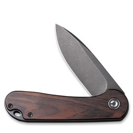 Кишеньковий ніж Civivi Elementum C907W, Покриття клинка: Black Stonewashed, Колір: Коричневий, зображення 3