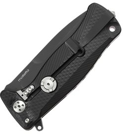 Кишеньковий ніж Lionsteel SR11 Aluminum Black Blade black (SR11A BB), Покриття клинка: Black, Колір: Чорний, зображення 4